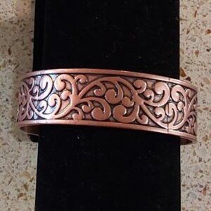 Paparazzi Vine-like Filigree Design Copper Cuff Bracelet